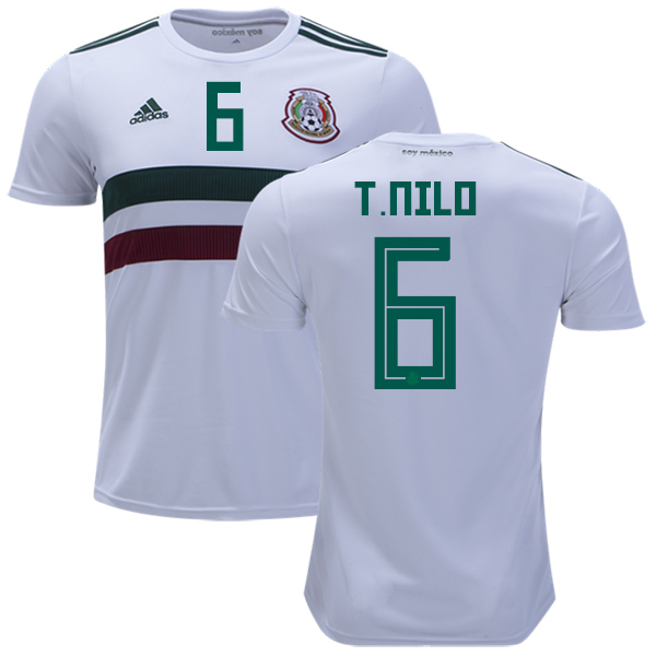 Mexico #6 T.Nilo Away Soccer Country Jersey - Click Image to Close